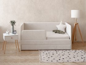 Диван-кровать Happy (айвори) в Новом Тартасе - novyj-tartas.mebel-nsk.ru | фото