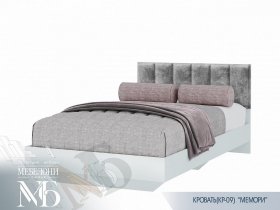 Кровать 1,2м Мемори КР-09 в Новом Тартасе - novyj-tartas.mebel-nsk.ru | фото