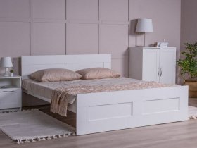 Кровать двуспальная 1,6м Сириус в Новом Тартасе - novyj-tartas.mebel-nsk.ru | фото