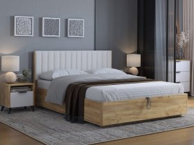 Кровать двуспальная 1,6м Юлия в Новом Тартасе - novyj-tartas.mebel-nsk.ru | фото