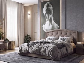 Кровать двуспальная 1,8м Верона-2 в Новом Тартасе - novyj-tartas.mebel-nsk.ru | фото