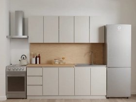Кухонный гарнитур Мори 2,0 м (сатин) в Новом Тартасе - novyj-tartas.mebel-nsk.ru | фото