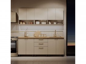 Кухонный гарнитур Орма 2,0м в Новом Тартасе - novyj-tartas.mebel-nsk.ru | фото