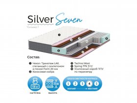 Матрас Silver Seven в Новом Тартасе - novyj-tartas.mebel-nsk.ru | фото