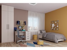 Модульная детская «Верона» (сатин) в Новом Тартасе - novyj-tartas.mebel-nsk.ru | фото