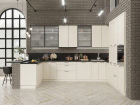 Модульная кухня Берген 2,6м (коста) в Новом Тартасе - novyj-tartas.mebel-nsk.ru | фото