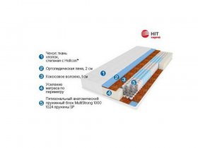 Ортопедический матрас Madonna в Новом Тартасе - novyj-tartas.mebel-nsk.ru | фото