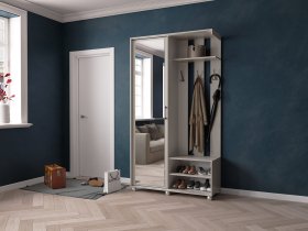 Прихожая «Ларго-2» (кашемир) в Новом Тартасе - novyj-tartas.mebel-nsk.ru | фото
