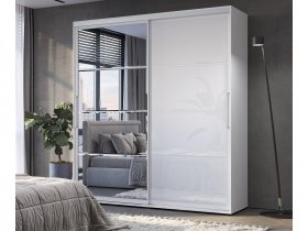 Шкаф-купе Крафт-6 2,0м (белый) в Новом Тартасе - novyj-tartas.mebel-nsk.ru | фото