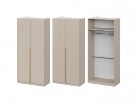 Шкаф ШК-100 Эккервуд (меланж) в Новом Тартасе - novyj-tartas.mebel-nsk.ru | фото