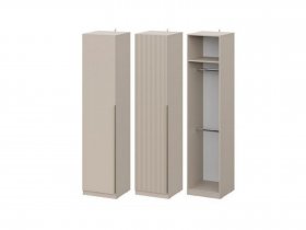 Шкаф ШК-50 Эккервуд (меланж) в Новом Тартасе - novyj-tartas.mebel-nsk.ru | фото