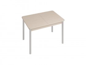 Стол обеденный раздвижной Ирбис (дуб девон) в Новом Тартасе - novyj-tartas.mebel-nsk.ru | фото