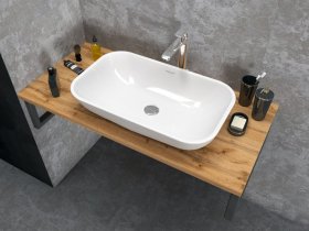 Столешница GRUNGE LOFT 100 Дуб Вотан в Новом Тартасе - novyj-tartas.mebel-nsk.ru | фото