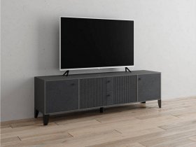 Тумба под ТВ Парус-10 (графит/гранит лофт) в Новом Тартасе - novyj-tartas.mebel-nsk.ru | фото